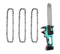 CadenaMotosierra,3 Piezas 6 Pulgadas CadenadeMotosierra, Paso 1/4" Número de Eslabones 37P Mini Eléctrica Inalámbrica CadenaMotosierra, Chainsaw Chain, Cadena de Motosierra de Repuesto (3)