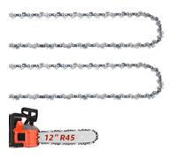 Cadenas de motosierra de 12 pulgadas 45DL3/8 pulgadas LP .043 pulgadas (12IN45DL3/8"LP .043'')