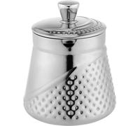 Café Olé Arabica Jarra de Leche Martillada, Acabado Espejo, Acero Inoxidable 18/10, Apta Para Lavavajillas, 300 ml, AHM-013