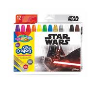 Caixa 12 Crayons Colorino Disney Star Wars