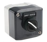 CAJA 1 SEL.NEGRO 2 POS.FIJAS C