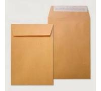 Caja 250 bolsas din c5 (162x229) kraft 80 grs. autosam autoadhesivo co