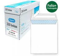 Sobre-bolsa sam 260x360 blanco 100g (silicona) caja de 250