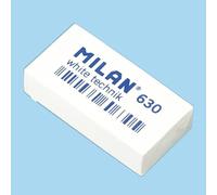 Caja 30 Gomas Nata MILAN 630 rectangular Envuelta individualmente Color Blanco