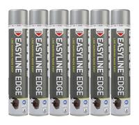 Caja 6 Uds. Spray Epoxi Marcaje De Líneas Easyline 750 Ml Aerosol para aplicación con Easyline edge applicator o aplicación manual. Gray ral 7038