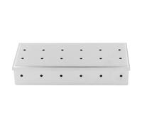 Caja Ahumadora de Madera de Frutas, Accesorios para Barbacoa de Acero Inoxidable, Caja de Madera para Tocino, Caja de Humo en Caja para Herramientas, Cajas para Ahumar