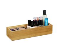 Caja almacenaje cajas de bambú cesto apilable baúl decorativo 2 unidades