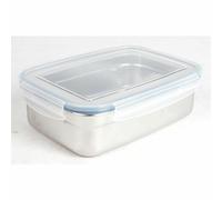 Caja Almuerzo Acero Inox. Klickverschlussdeckel 1,25L Botes Contenedor