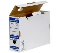 Caja Archivo Definitivo FELLOWES Bankers Box Azul, Folio 100 mm. Pack x10