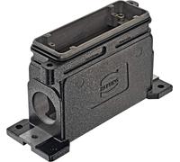 Caja base HARTING Han 24HPR, con 2 salidas laterales para cables de M40, sistema de cierre por tornillo - 1 unidad