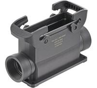 Caja base HARTING Han ECO 24B, sin prensaestops, con 2 salidas laterales para cables de M40, equipada con 2 barras transversales - 1 unidad