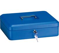 Arregui Caja caudales Elegant C9245 - Portátil de acero con llave, bandeja interior, 30 cm, Azul