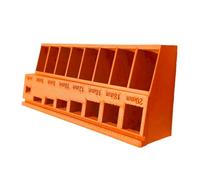 Caja clasificadora de tornillos resistentes con, color, A