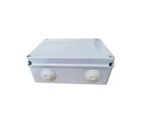 Caja conexión cuadrada 300x220x120mm IP55 Gris