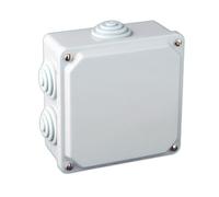 Caja cuadrada de 7 conos de 100 x 100 x 50 mm electro dh 36.440 84305