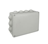 CAJA CUADRADA ESTANCA 220X170X80MM CON TORNILLOS SOLERA