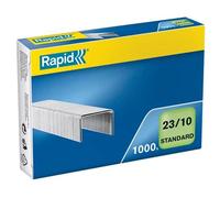 Caja de 1000 grapas tipo 23/10 galvanizadas para grapadoras de gruesos rapid 24869300