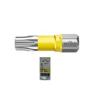 CAJA DE 5 PUNTAS ATORNILLAR MANGO 1/4" TORSION UV AMARILLA WIHA TORX 25mm