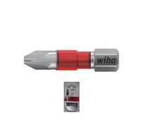 CAJA DE 5 PUNTAS ATORNILLAR MANGO 1/4" TORSION UV ROJA WIHA PZ 29mm