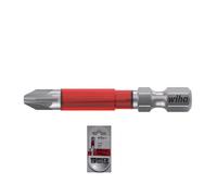 CAJA DE 5 PUNTAS ATORNILLAR MANGO 1/4" TORSION UV ROJA WIHA PZ 49mm