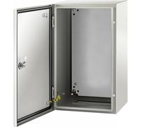 Caja de acero NEMA, de 20 x 12 x 10 pulgadas. Caja eléctrica de acero NEMA 4X, resistente al agua y al polvo (IP66). Caja de conexión eléctrica para uso en exteriores e interiores, con placa de montaj