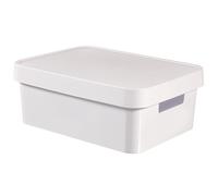 Caja de almacenaje Curver con tapa para organizar y guardar de 4,5 a 45 litros