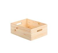 Astigarraga cbs403014 caja de almacenaje rectangular pino madera