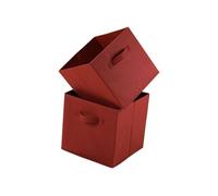 Caja de almacenaje de tela no tejida 28 x 28 cm - pack de 2