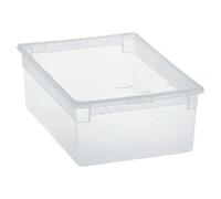Caja de almacenaje Light Box (L x An x Al: 39,6 x 27,8 x 13,2 cm, Plástico, Transparente, 12 l)