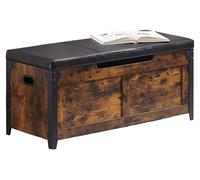 Caja de almacenamiento - Caja organizadora - Cofre de juguetes - Banco de almacenamiento - Cofre para mantas - Con estructura de metal