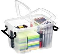 Caja de almacenamiento CEP para muestras, 6 litros, transparente