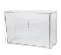 Caja de Almacenamiento Colgante Pet PC Transparente para Baño y Cocina | Diseño Moderno y Simple, Organización Visible, para Dormitorio, Oficina, Correo y Útiles de Papelería