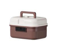 Caja de almacenamiento con cerradura - Recipiente ergonómico seguro con cerradura de combinación - Caja de almacenamiento con cerradura de combinación | Para joyas, documentos, suministros de oficina