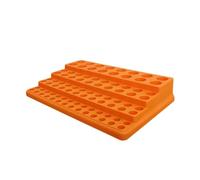 Caja de almacenamiento de cuchillas, Caja de almacenamiento con pinza de resorte ER, plástico de 88 orificios for portabrocas ER16-ER32(Er32)