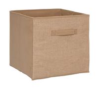 Caja de almacenamiento de fibra de Yute - Cesta organizadora plegable - 5 FIVE - Varios Tamaños