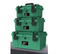 Caja de almacenamiento de herramientas, organizador multifuncional impermeable para herramientas de hardware y equipos, funda de transporte portátil (22 pulgadas)