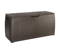 Caja de almacenamiento de jardín Keter 270 L a prueba de intemperie con cierre