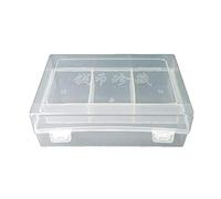 Caja de Almacenamiento de plástico Transparente, Estuche Protector de colección, Organizador para 48 Piezas de 40mm/45 Piezas de 46mm, Soporte para cápsulas de Monedas de Ajuste Directo