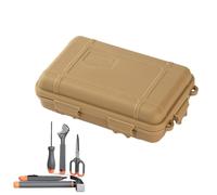 Caja de almacenamiento de suministros de camping, estuche de herramientas de camping al aire libre, gran funda sellada a prueba de presión para equipo de y picnic