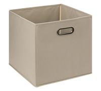 Caja de almacenamiento de tela - Cesta organizadora plegable - Beis- 5 FIVE - Varios Tamaños