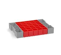 Caja de almacenamiento insertos | Bosch Sortimo L-BOXX 102 Insetboxenset A3 | Cajas clasificadoras de primera clase para piezas pequeñas | Sistema de organización ideal tornillos