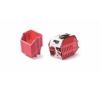 Caja de almacenamiento kistenberg kuwety 15 bineer short 8szt. czerwon