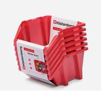 Caja de almacenamiento kistenberg kuwety 22 bineer short 6szt. czerwon