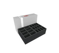 Caja de almacenamiento Lagerbox DSLB150 con espuma para 64 miniaturas vintage de Star Wars