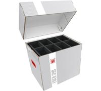 Caja de almacenamiento Lagerbox FSLB310 para 72 miniaturas Vintage de Star Wars, con espuma protectora