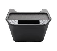 Caja de almacenamiento para asiento - Organizador central trasero de diseño multifuncional, soporte para paraguas para papelera de coche | Contenedor de accesorios interiores Contenedor de residuos