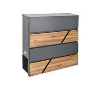 Caja de cartas Awtools antracita 65 / 370x370x105mm