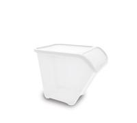 Caja de cartón extragrande, color blanco, 54,5 x 38,5 x 45,5 cm, idea