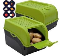 Caja de cartón para frutas y verduras, 29x19x19 cm, 5 litros, 4 kg