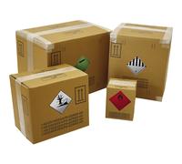 Caja de cartón para mercancías peligrosas PREMIUM ratioform terra, marrón